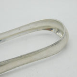 Scottish George III Sterling Silver Sugar Tongs Antique Edinburgh c1790