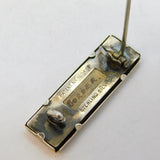 WWII-era Sterling Silver Military Ribbon Set Brooch Antique c1940