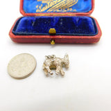Sterling Silver Donkey Charm Pendant Vintage c1970