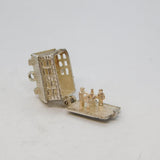 Sterling Silver Opening Pub Tavern Charm Pendant Vintage c1970s