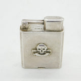 Sterling Silver Royal Lancers Military 'Death or Glory' Lighter Antique London