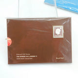 Boxed Sterling Silver Edward VIII & George VI Stamp Ingot Collection Royal Mail