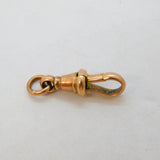 Victorian 9ct Rose Gold Dog Clip Clasp Findings Antique c1880s