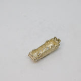Sterling Silver Saloon Car Charm Pendant Vintage c1970