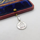 Sterling Silver Raphael's Cherub Charm Pendant Vintage c1970
