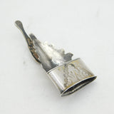George III Sterling Silver Gilt Posy Holder or Scabbard Antique c1790 London