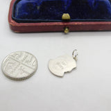 Sterling Silver & Enamel Coventry Crest Charm Pendant Vintage c1970