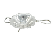20th Century EPNS Silver Plated Tea Strainer on Legs Antique c1930s
