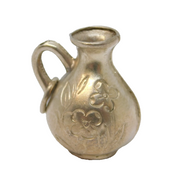 Sterling Silver Wine Jug Charm Pendant Vintage c1970
