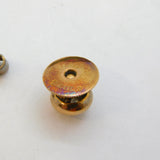 Victorian Boxed 15ct Gold & 0.2ct Diamond Interchangeable Stud & Pin Set Antique