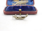 Sterling Silver Venetian Gondolier Charm Pendant Vintage c1970