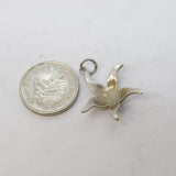 Sterling Silver Marine Starfish Charm Pendant Vintage c1970s