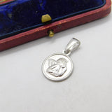 Sterling Silver Raphael's Cherub Charm Pendant Vintage c1970
