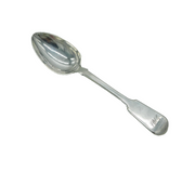 19th Century Maltese Sterling Silver Dessert Spoon Antique c1820s