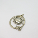 Sterling Silver 11th August 1999 Total Eclipse Souvenir Pendant Vintage 1999