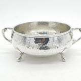 Arts & Crafts Planished Kingsway Silver Plated Fruit Bowl Antique c1910