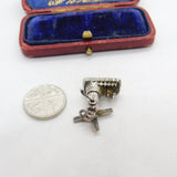Sterling Silver Dutch Windmill Charm Pendant Vintage c1970