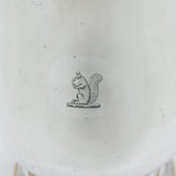 Victorian Old Sheffield Silver Plated Squirrel Crest Tankard Mug Antique c1860