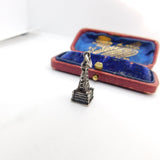 Sterling Silver Blackpool Tower Charm Pendant Vintage c1970