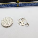 Sterling Silver Little Baby Calf Charm Pendant Vintage c1970