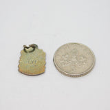 Sterling Silver Cheltenham Enamel Shield Souvenir Charm Pendant Vintage c1970