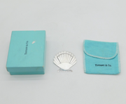 Boxed Tiffany & Co. Sterling Silver Seashell Form Bookmark Vintage c1950