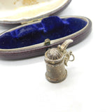 Sterling Silver Little Beer Tankard Charm Pendant Vintage c1970