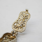 Sterling Silver Opening Guitar Charm Pendant Vintage c1970s