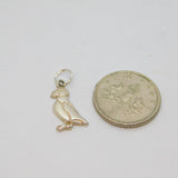 Sterling Silver Puffin Form Charm Pendant Vintage c1970s