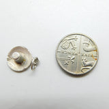 Sterling Silver Hat Charm Pendant Vintage c1970