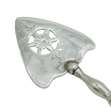 George III Sterling Silver & Bloodstone Handle Butter Spade Antique 1791 London