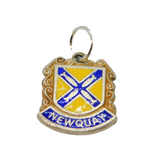 Sterling Silver & Enamel Newquay Souvenir Travel Charm Pendant Vintage c1970