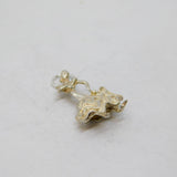Sterling Silver Flamenco Dancing Lady Charm Pendant Vintage c1970