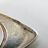 Sheila Fleet Scottish Sterling Silver & Enamel Drop Necklace Vintage Edinburgh
