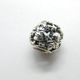 Sterling Silver Pandora Christmas Elves Charm Pendant Vintage c1970
