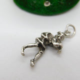 Sterling Silver Pied Piper of Hamelin Charm Pendant Vintage c1970