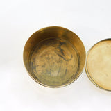 George III Sterling Silver Gilt Cylindrical Snuff Box Antique c1760s London