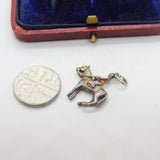 Sterling Silver Changing of the Guard Charm Pendant Vintage c1970