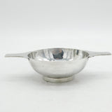 Edwardian Sterling Silver Scottish Quaich Cup Antique 1904 Sheffield
