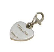 Thomas Sabo Sterling Silver Heart Form Charm Pendant Vintage c2010
