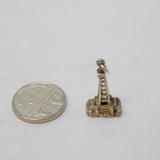 Sterling Silver Blackpool Tower Charm Pendant Vintage c1970