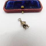Sterling Silver Aquarius Figure Charm Pendant Vintage c1970