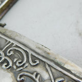 Sterling Silver Butterfly & Flower Pattern Card Case Vintage 1993 London