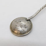 Australian Sterling Silver & Nut Form Souvenir Spoon Antique 1927 Art Deco