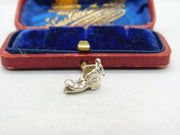 Sterling Silver Lucky Old Boot Charm Pendant Vintage c1970