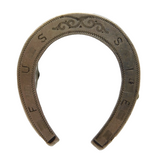 Victorian Sterling Silver 'Fussie' Horseshoe Brooch Antique 1893 Chester
