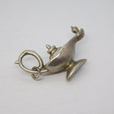 Sterling Silver Aladdin's Lamp Charm Pendant Vintage c1970
