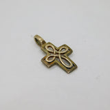 Sterling Silver Kit Heath Small Celtic Cross Studio Pendant Modern c1990s