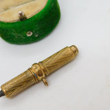 Victorian Rolled Gold Pencil Lead Holder Antique c1880