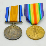 WW1-era British Army Service Medal Group Gunner Richard Johnson, RGA